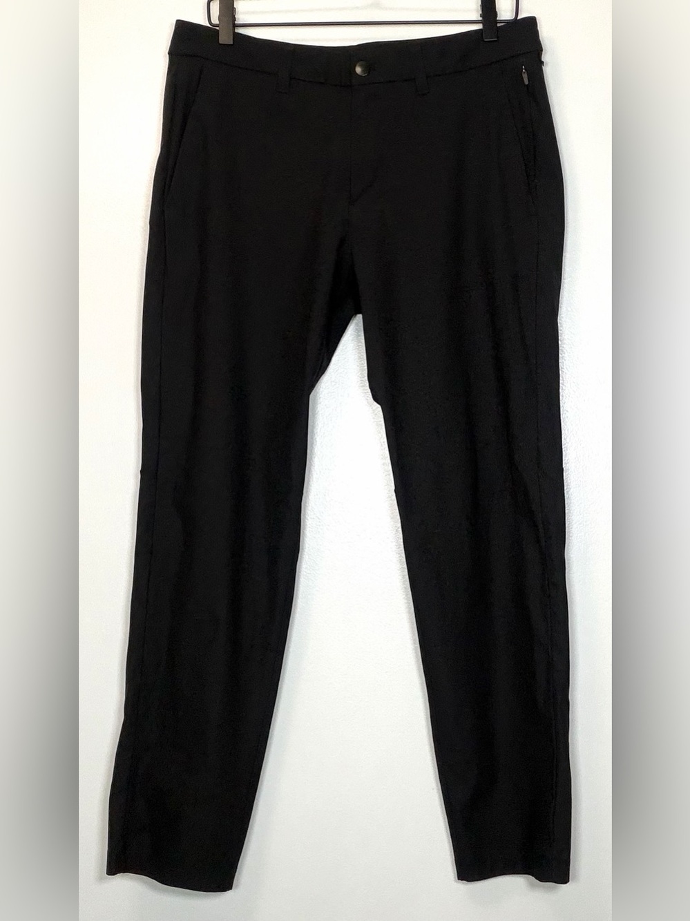 lululemon athletica Men's Black Straight Dress Pants